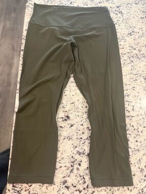 Lululemon Dark Olive Align leggings